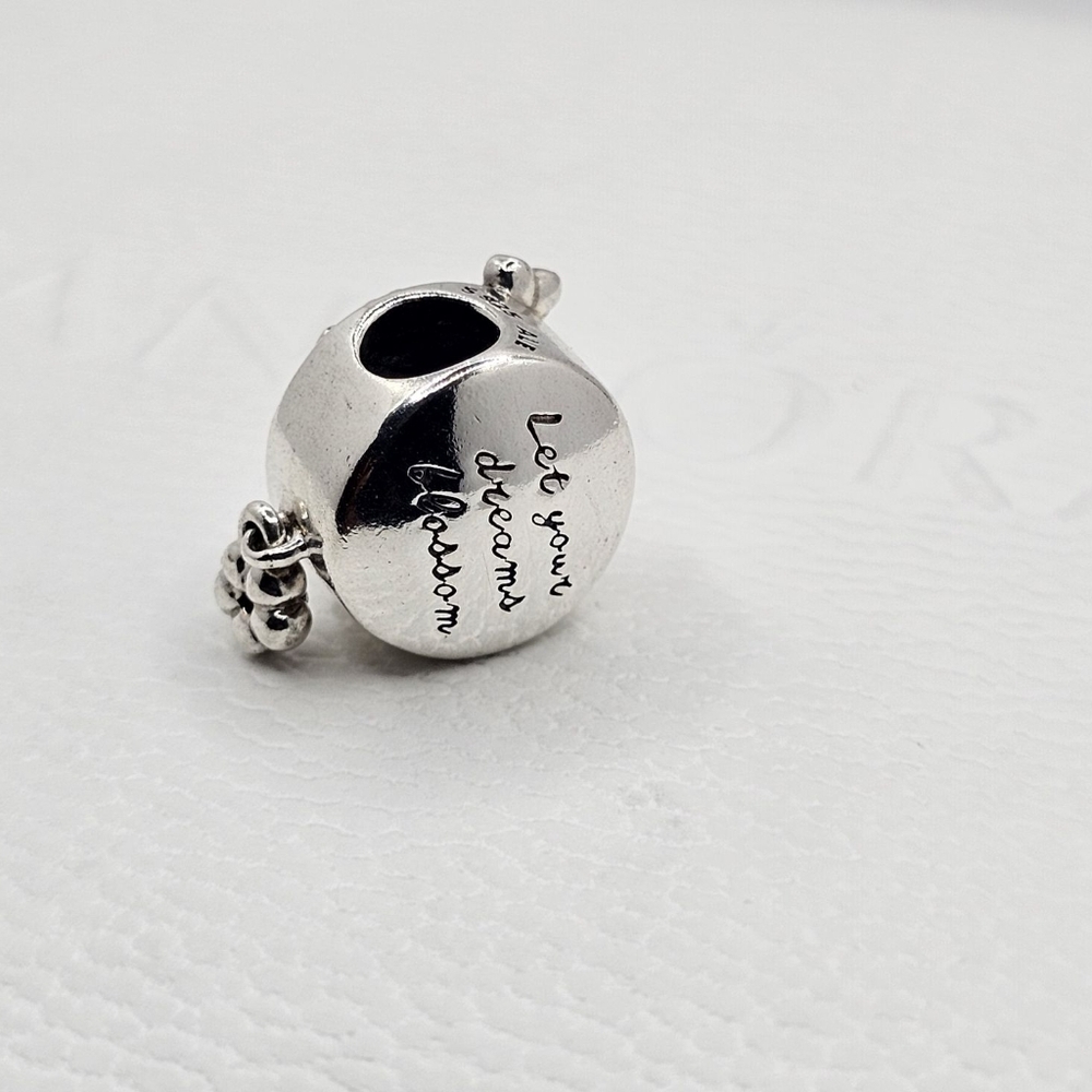 💐Authentic Pandora ⭐️RETIRED⭐️ FLOWER CHARM - Picture 6 of 7